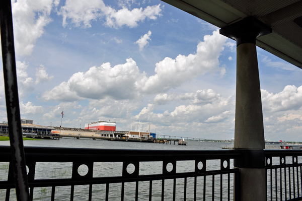 view from the pier